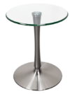 Metal & Glass Cocktail Table